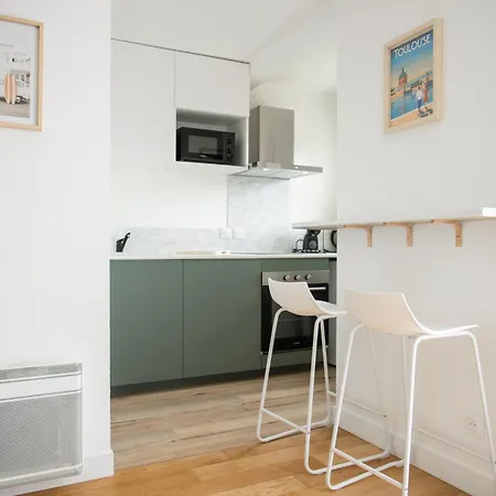 Cozy Garden Appartement Toulouse Buitenkant foto